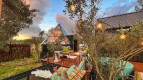 Luxury Glass Teepee Cabin